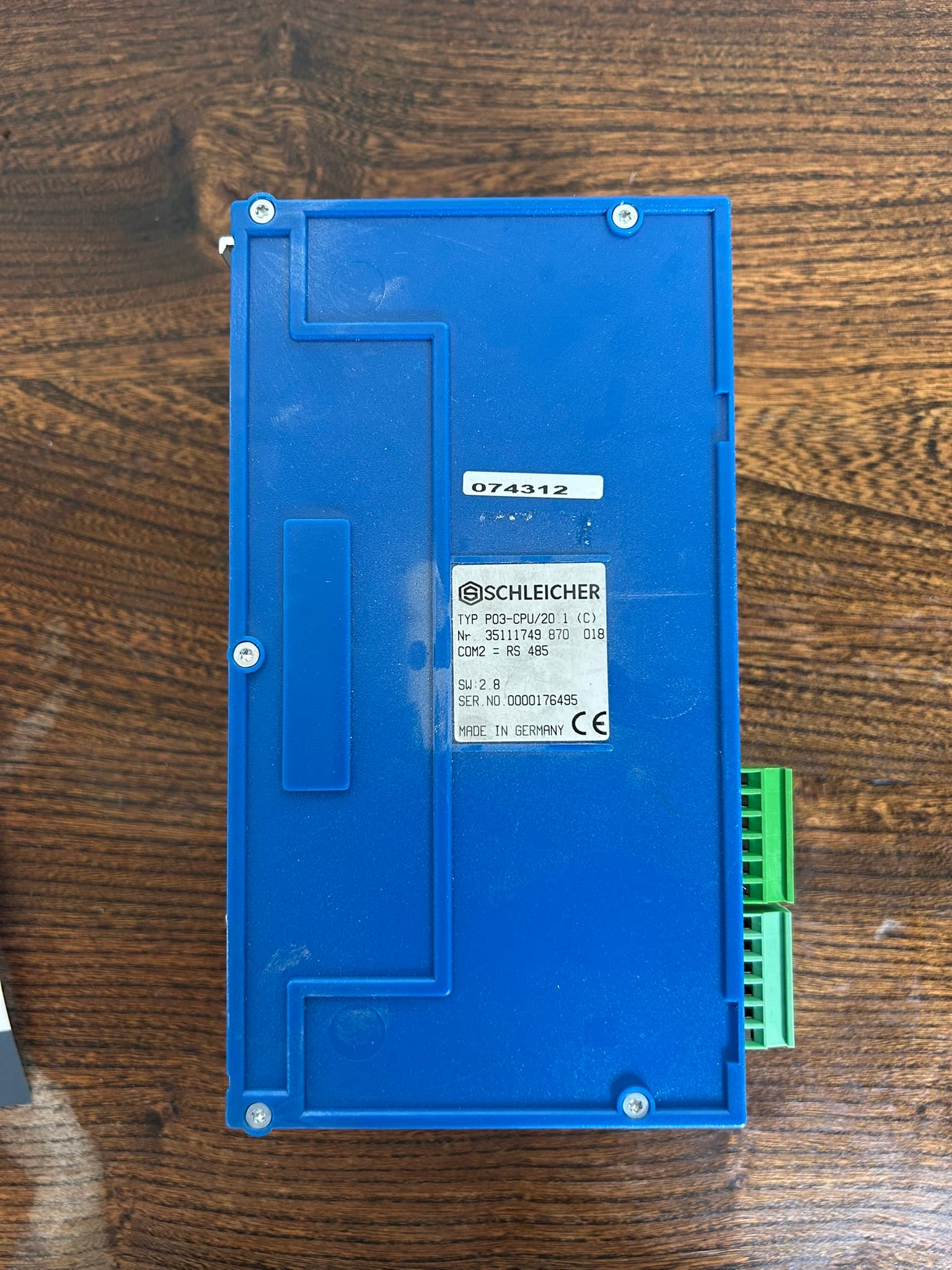 Schleicher P03-CPU/20 product photograph